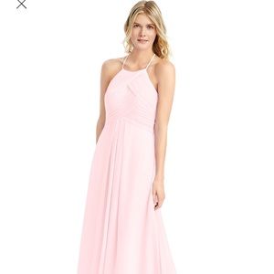 Azazie Blushing Pink Bridesmaid Dress 🎀🌷